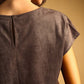Faux Suede Crop Top