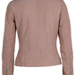 Jennet CF Leather Jacket, Rose