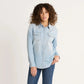Chambray Gambler Shirt by Pendleton in Light Blue