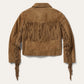 Cropped Suede Fringe Women's Jacket by Stetson