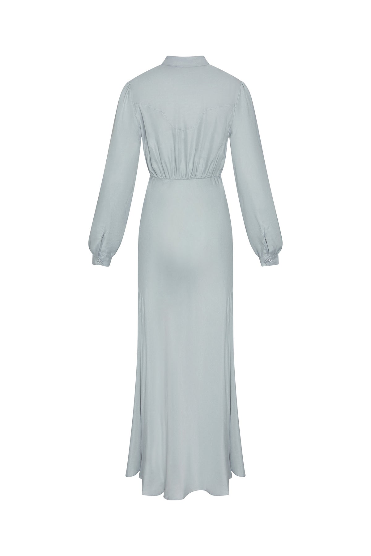 Dahlia Dress in Hazy Blue by Folk Saint