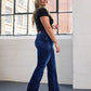 Wrangler Bespoke High Rise Bootcut Jean in Lacey