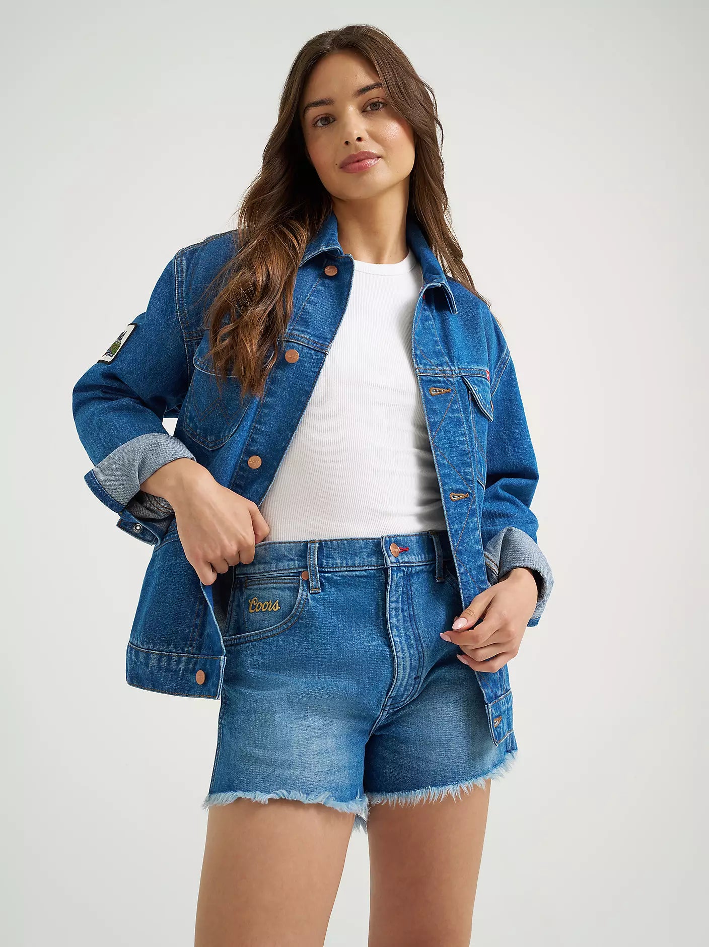 Wrangler X Coors Banquet Reworked Denim Short