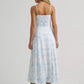 Wrangler Retro Americana Maxi Dress White at Bourbon Cowgirl