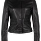 Diane CF Leather Jacket, Black