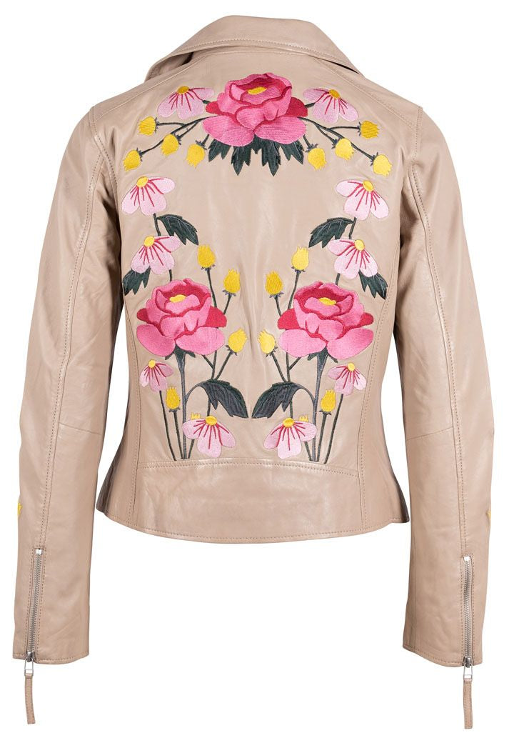 Peonie RF Leather Jacket