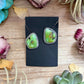 17 - Sterling Silver Sonoran Turquoise Stud Earrings by Jason Ogg