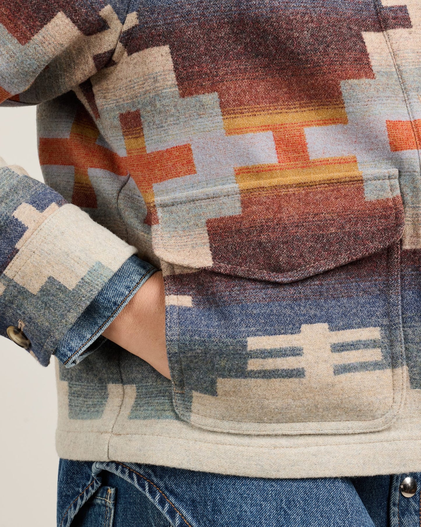 Dakota Wool Western Jacket by Pendleton