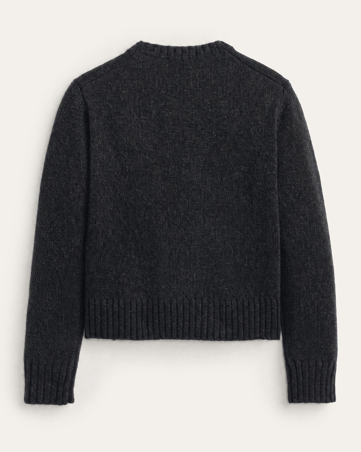 Shetland Collection Relaxed Crew Sweater by Pendleton in Black