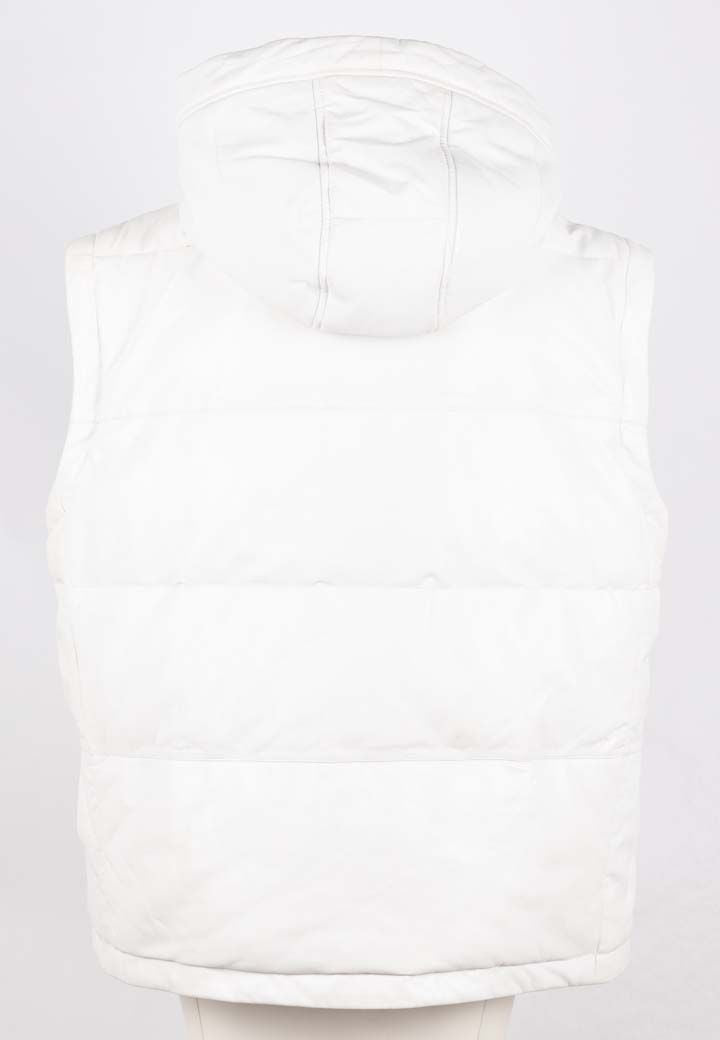 Eloisa OS Leather Jacket, White