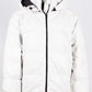Eloisa OS Leather Jacket, White