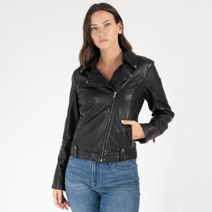 Fayola RF Leather Jacket