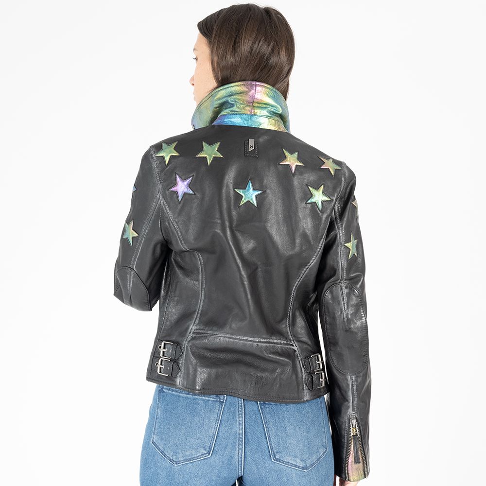 Candy RF Leather Jacket