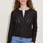 Mira RF Leather Jacket