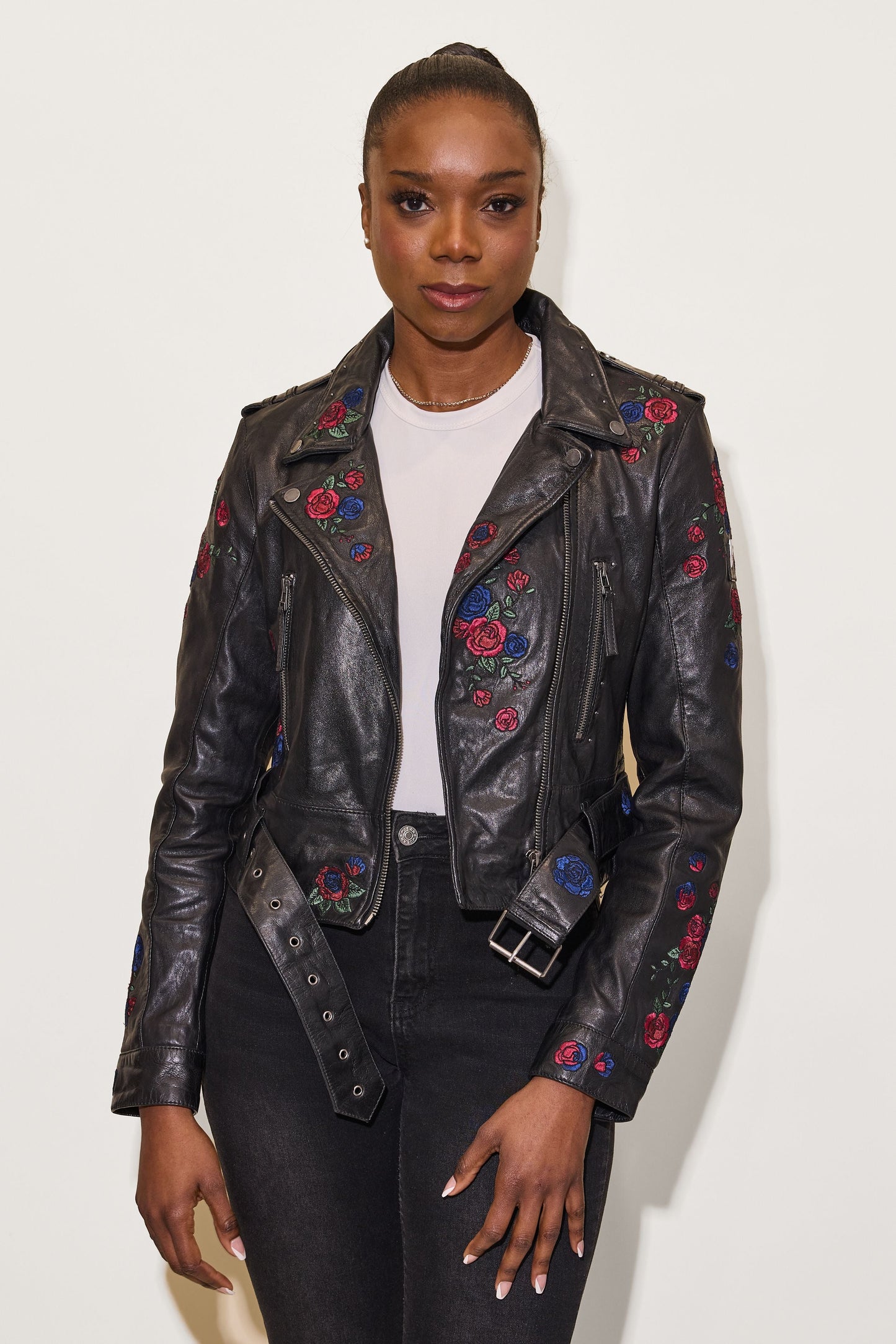 Isabella RF Leather Jacket