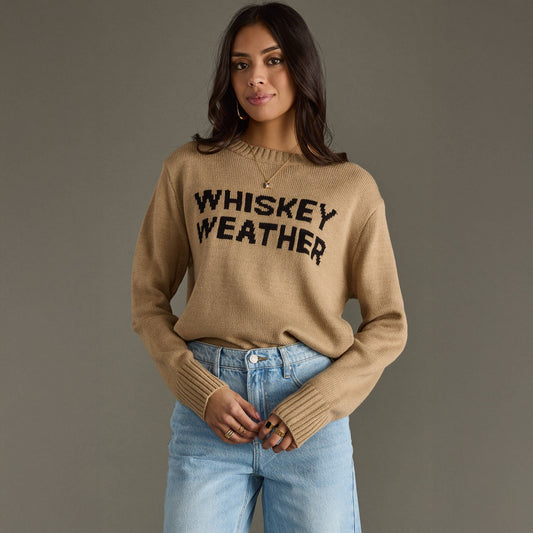 Tan Whiskey Weather Sweater