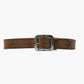The Justin Leather Belt in Brown