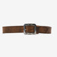 The Justin Leather Belt in Brown