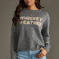 Gray Whiskey Weather Sweater