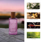pink bottle with jasmine, vanilla, merlot, and vetiver