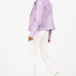 Sofia RF Leather Jacket, Digital Lavender