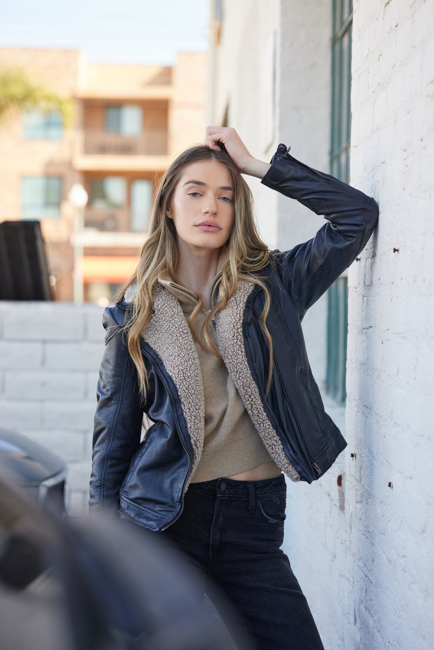 Jenja CF Leather Jacket