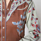 H Bar C San Antonio Women's Shirt in Brown