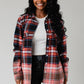 Black, Rust & Blue Plaid Flannel