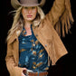 Cropped Suede Fringe Women's Jacket by Stetson