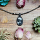 MJ Pendant - White Buffalo Sterling Silver