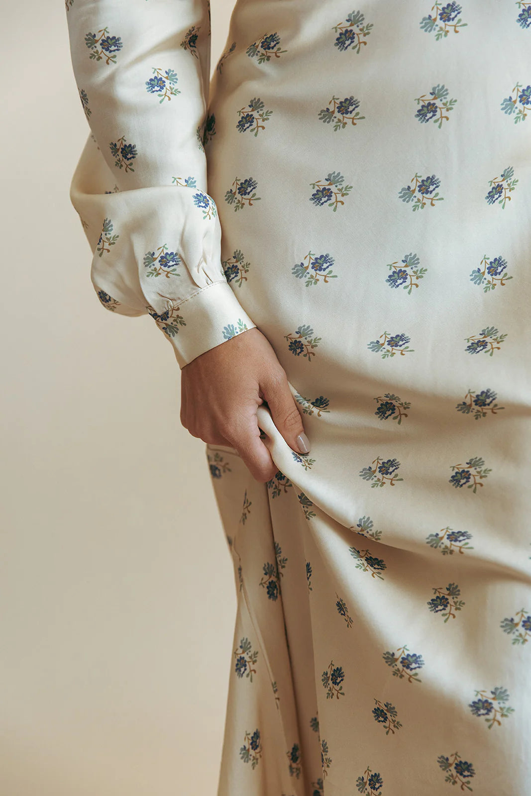 Dahlia Dress in Kindred Floral by Folk Saint