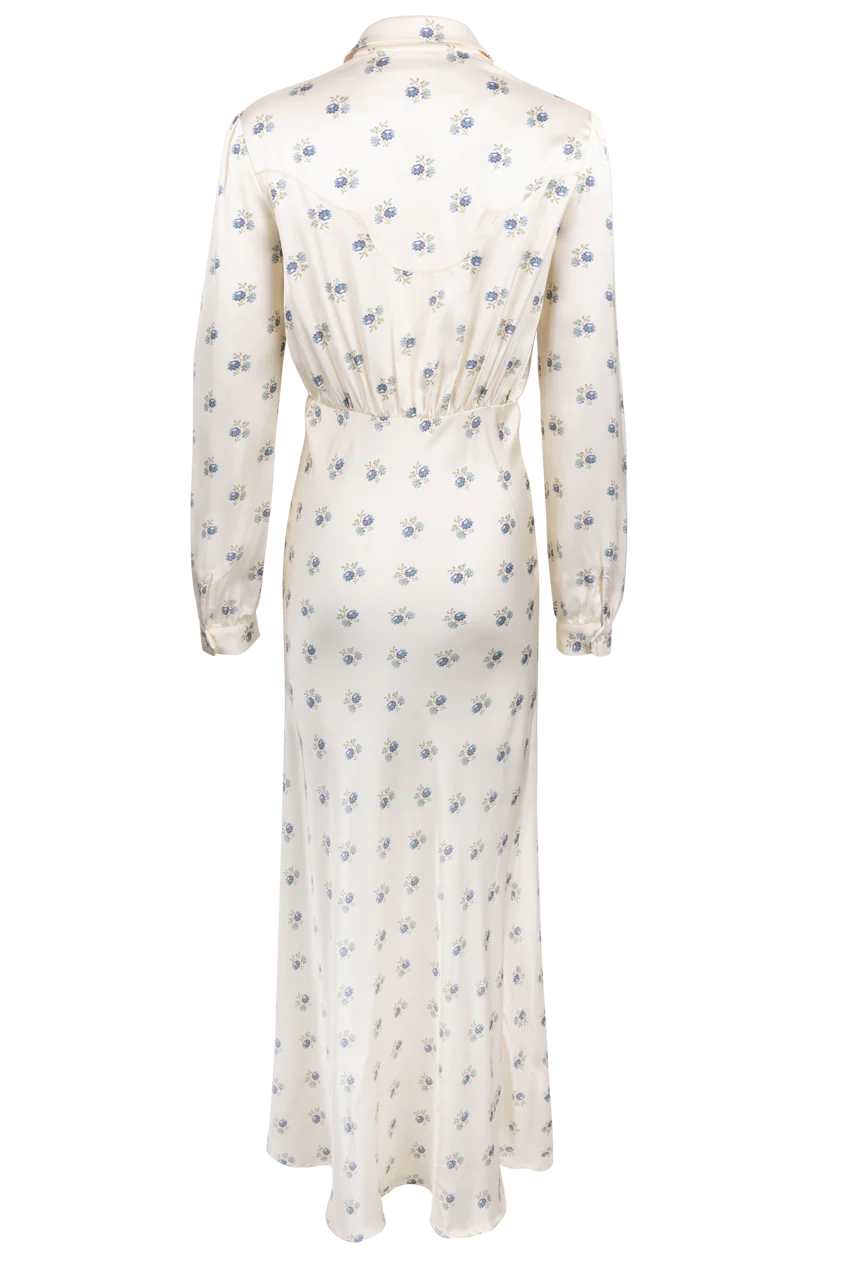 Dahlia Dress in Kindred Floral by Folk Saint