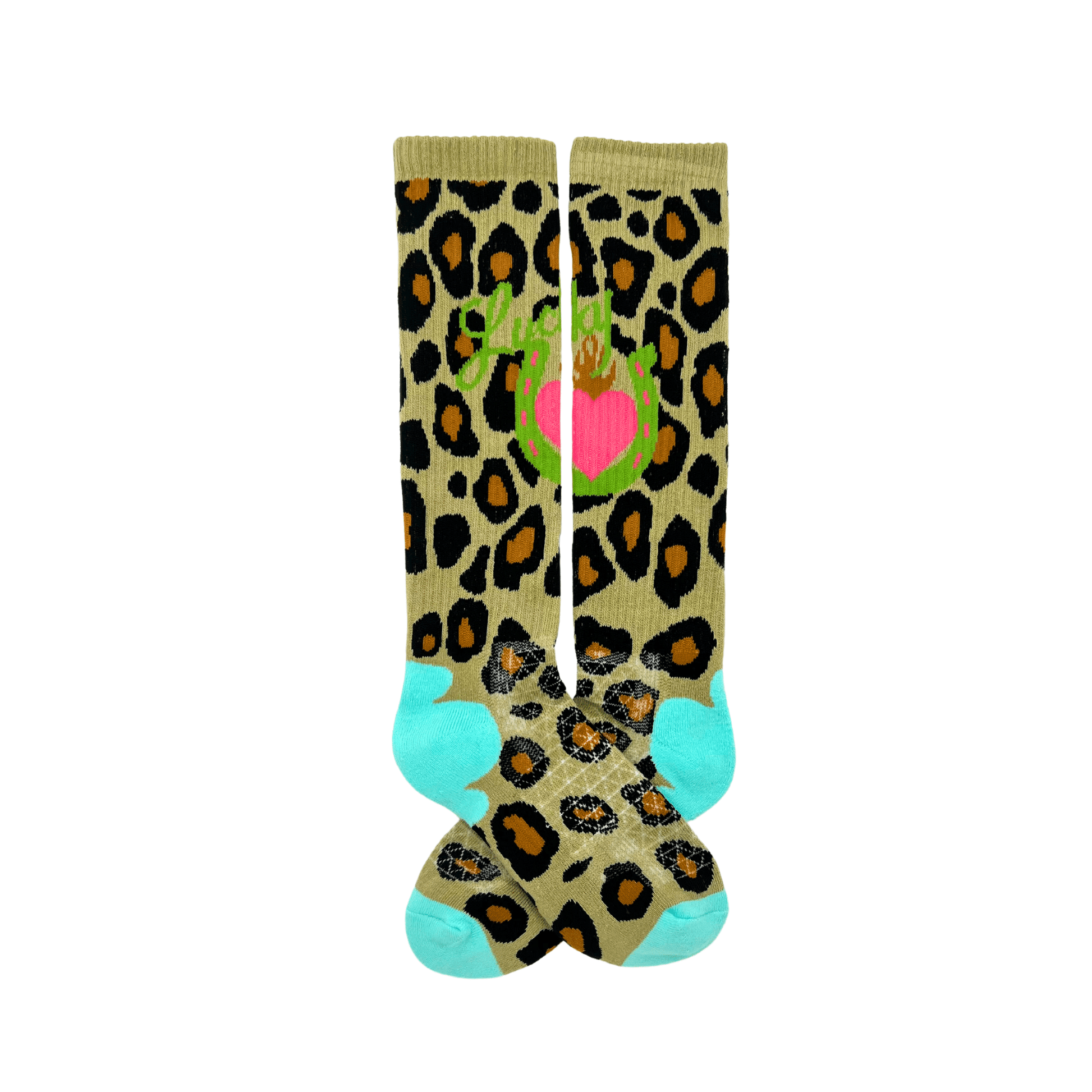 Leopard print socks with heart design (31_b5d64af4)
