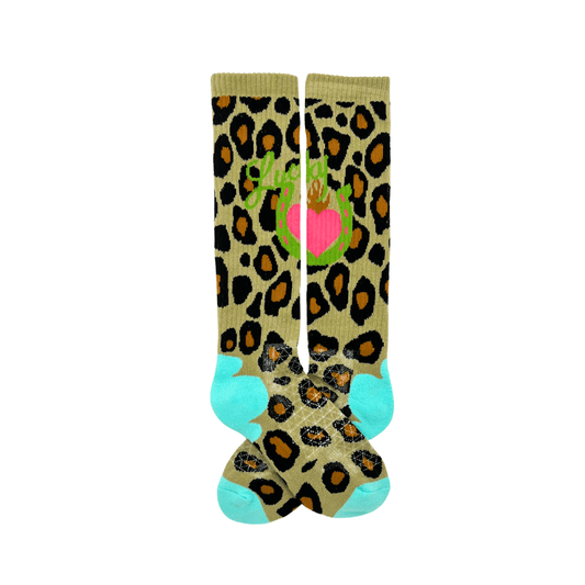 Leopard print socks with heart design (31_b5d64af4)