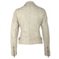 Sofia RF Leather Jacket, Off White