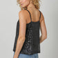 Adjustable Sequin Cami