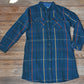 Alya Tunic 01-1 Blue Plaid Dress