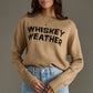 Tan Whiskey Weather Sweater