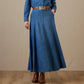 Indigo Trail denim skirt and top