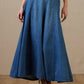 Indigo Trail denim skirt