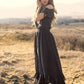 Women's Gia Dress in Charcoal by Joyfolie