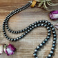 NFR Collection Necklace – Graduated Sterling Silver Pearls 6mm to 16mm – 45"