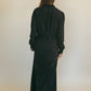 Dahlia Dress in Washed Black by Folk Saint