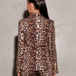 Kravitz Interlock Blazer Leopard by Care Tucker