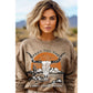 Woman in Pray Till The Cows Come Home shirt