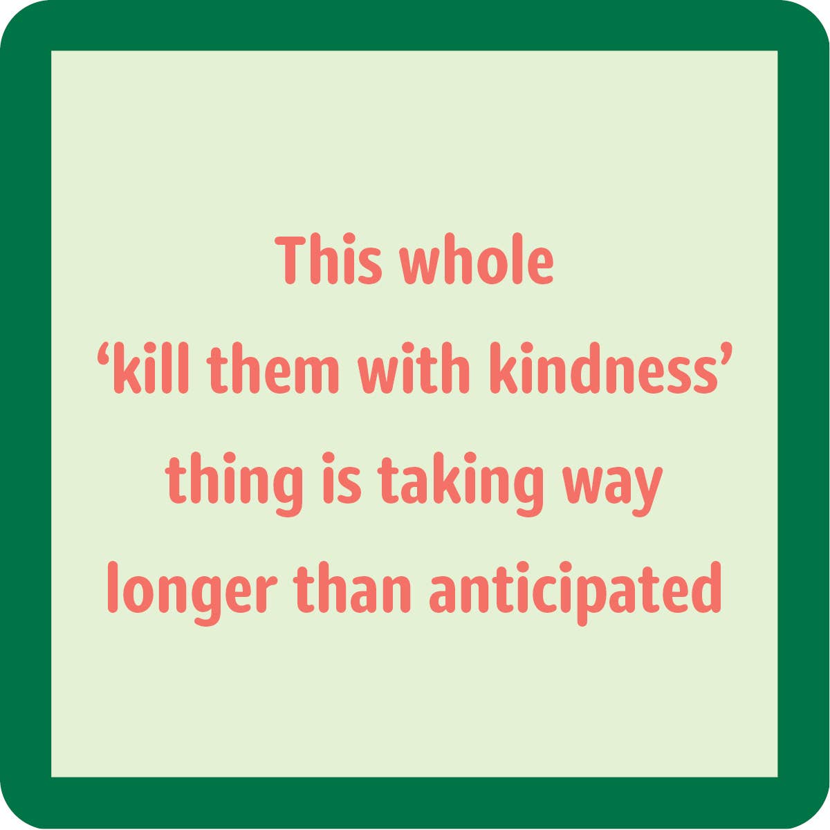 Text on a light background inside a green border.