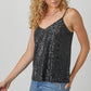 Adjustable Sequin Cami