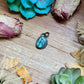 FREE Sterling Silver Necklace + MJ Sky Blue Turquoise Matrix Charm