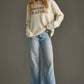 Whiskey Weather Sweater in Ivory