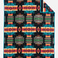 Black patterned blanket